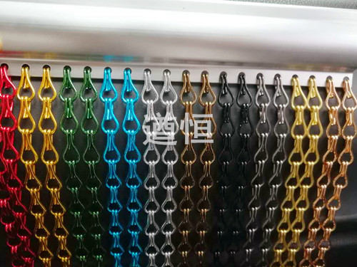 温州铝钩链装饰网帘